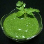 MINT AND CORIANDER CHUTNEY