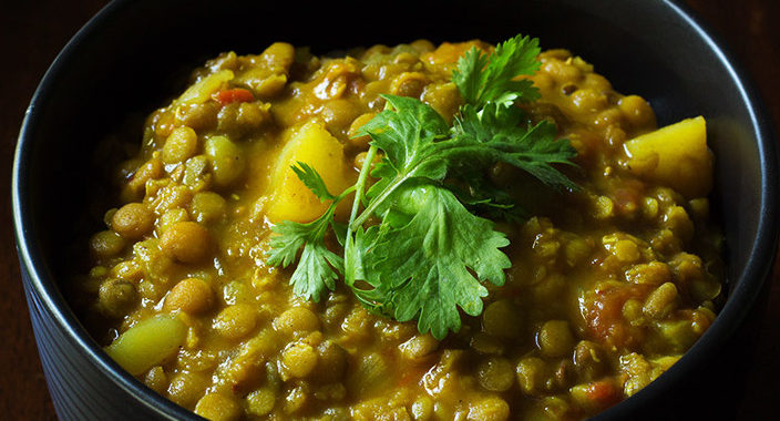 BROWN LENTIL DAL